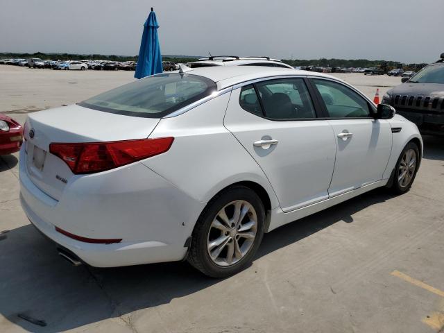 5XXGN4A7XCG075570 - 2012 KIA OPTIMA EX WHITE photo 3