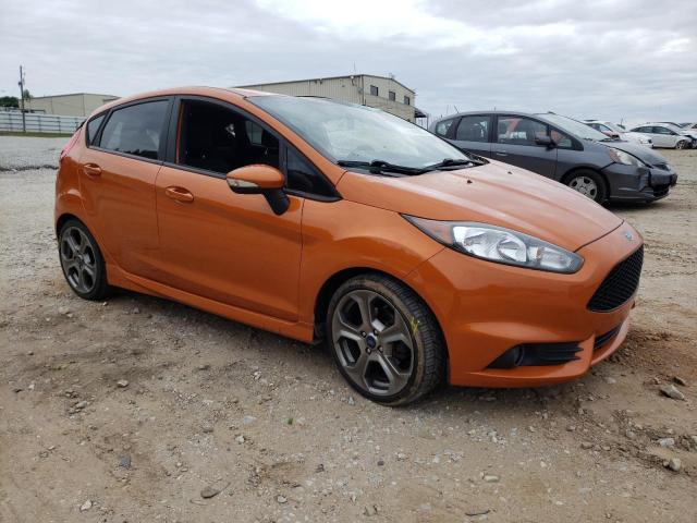 3FADP4GX0HM134528 - 2017 FORD FIESTA ST ORANGE photo 4