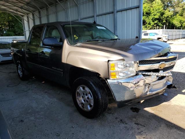 3GCPCSE02DG123732 - 2013 CHEVROLET SILVERADO C1500 LT GRAY photo 4