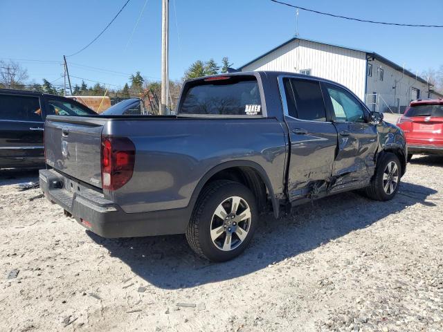 5FPYK3F53HB028946 - 2017 HONDA RIDGELINE RTL SILVER photo 3