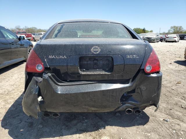 1N4BA41E66C820748 - 2006 NISSAN MAXIMA SE BLACK photo 6