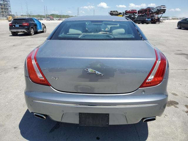 SAJWA1CB1BLV09446 - 2011 JAGUAR XJ SILVER photo 6