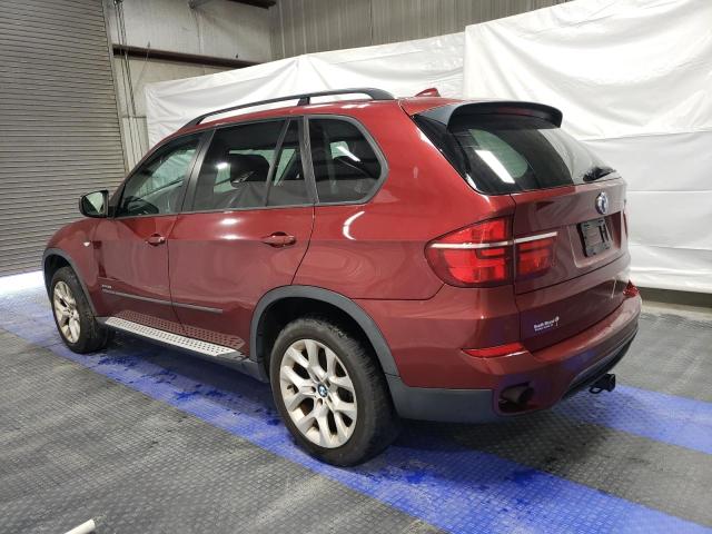 5UXZV4C5XBL409016 - 2011 BMW X5 XDRIVE35I MAROON photo 2