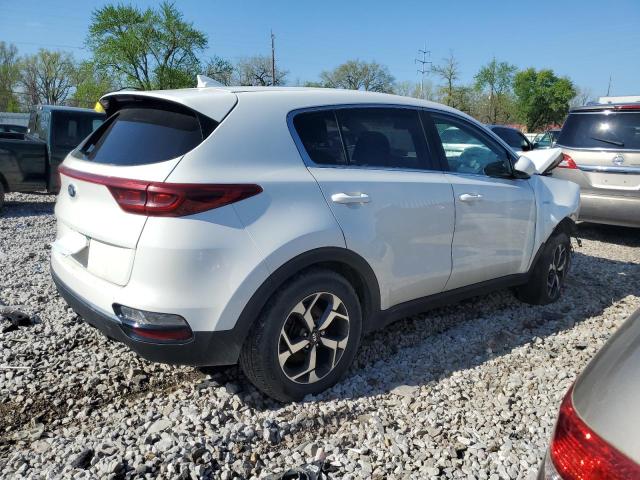 KNDPMCAC5L7741799 - 2020 KIA SPORTAGE LX WHITE photo 3