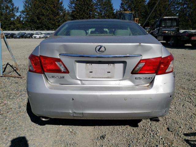 JTHBJ46GX72092863 - 2007 LEXUS ES 350 SILVER photo 6