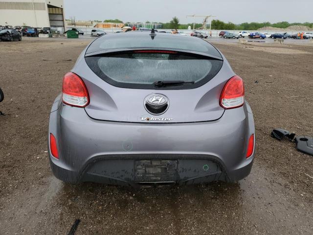 KMHTC6AD4GU272106 - 2016 HYUNDAI VELOSTER SILVER photo 6