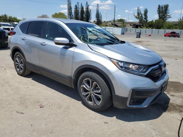 7FARW2H57NE029641 - 2022 HONDA CR-V EX SILVER photo 4