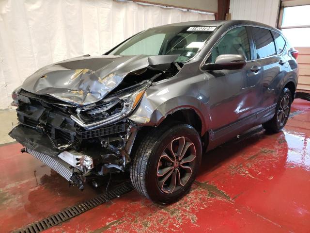 2HKRW2H82LH669230 - 2020 HONDA CR-V EXL GRAY photo 1