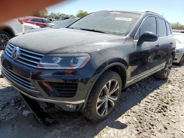 WVGRF7BP1HD003644 - 2017 VOLKSWAGEN TOUAREG WOLFSBURG BLUE photo 1