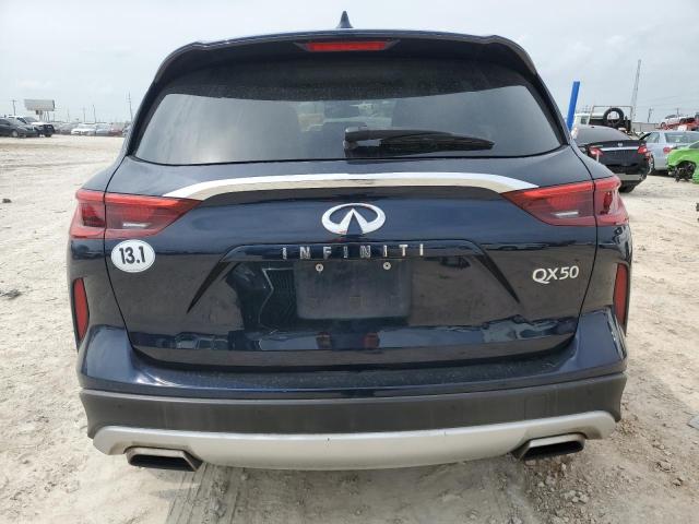 3PCAJ5M32KF107641 - 2019 INFINITI QX50 ESSENTIAL BLUE photo 6