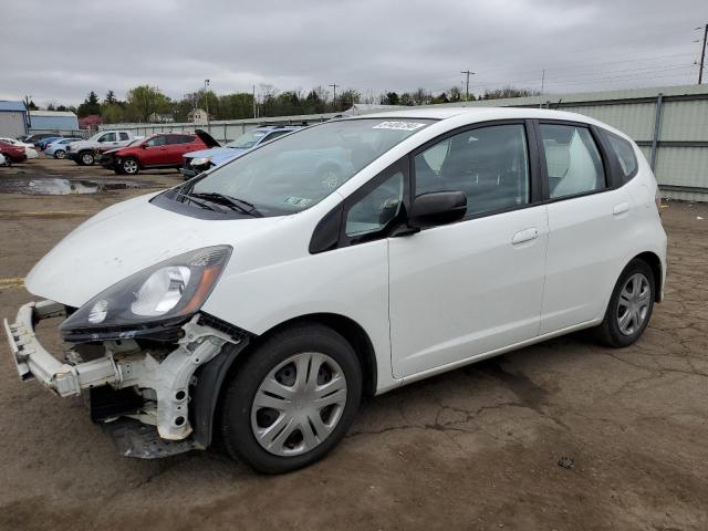 JHMGE8H36BS007022 - 2011 HONDA FIT WHITE photo 1