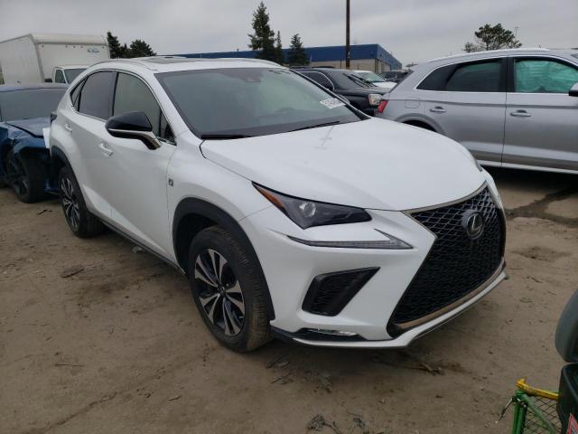 JTJSARDZ1M5028737 - 2021 LEXUS NX 300 BASE თეთრი ფოტო 4