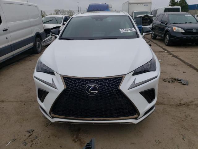 JTJSARDZ1M5028737 - 2021 LEXUS NX 300 BASE თეთრი ფოტო 5