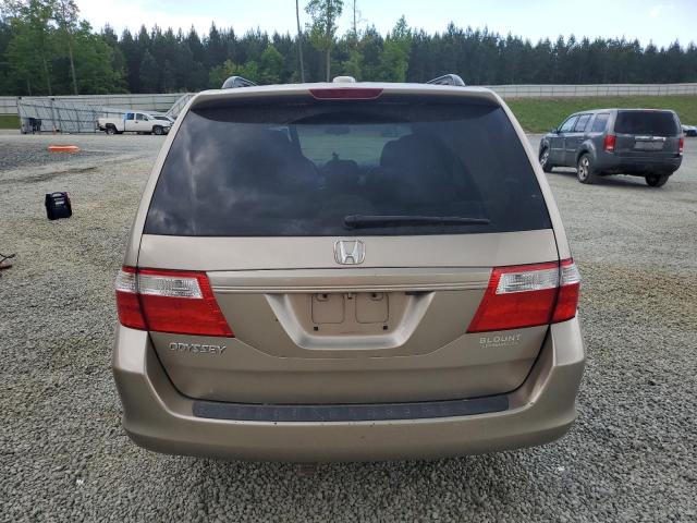 5FNRL38777B107818 - 2007 HONDA ODYSSEY EXL TAN photo 6