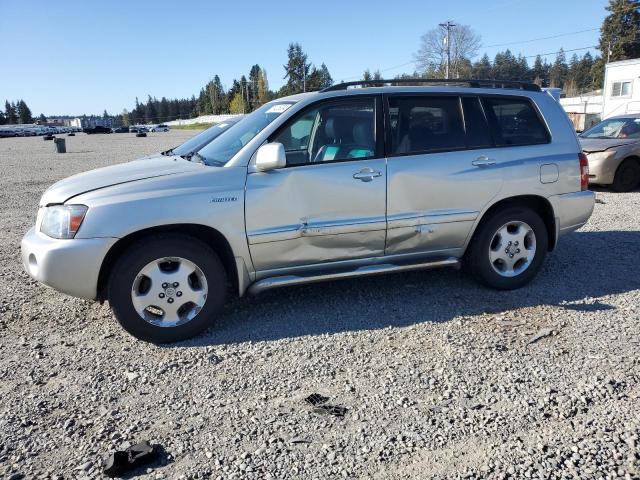 JTEEP21A940030023 - 2004 TOYOTA HIGHLANDER SILVER photo 1