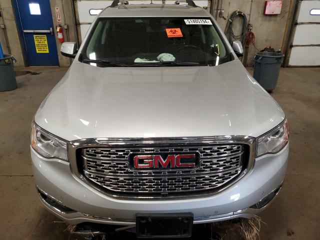 1GKKNXLS5KZ112165 - 2019 GMC ACADIA DENALI SILVER photo 5