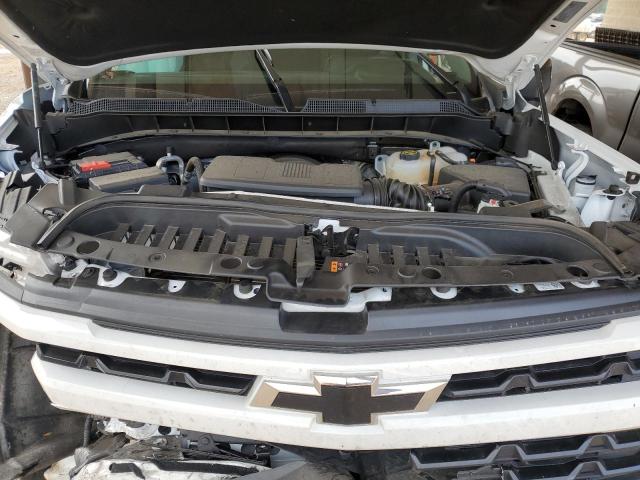 1GCUDEED5NZ536718 - 2022 CHEVROLET SILVERADO K1500 RST WHITE photo 11