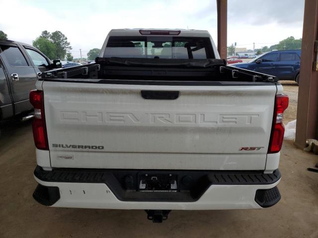 1GCUDEED5NZ536718 - 2022 CHEVROLET SILVERADO K1500 RST WHITE photo 6