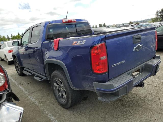 1GCGTCE35F1275313 - 2015 CHEVROLET COLORADO Z71 BLUE photo 2