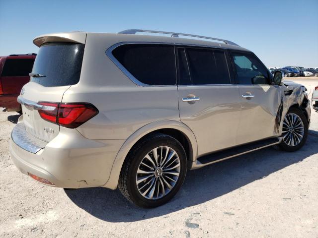 JN8AZ2ND1K9850272 - 2019 INFINITI QX80 LUXE BEIGE photo 3