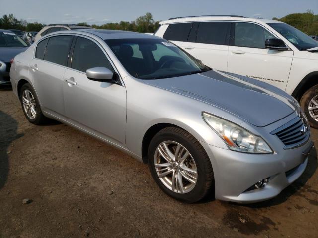 JN1CV6AR4BM350003 - 2011 INFINITI G37 SILVER photo 4