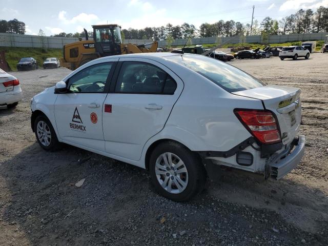 1G1JB5SH5J4104243 - 2018 CHEVROLET SONIC LS WHITE photo 2