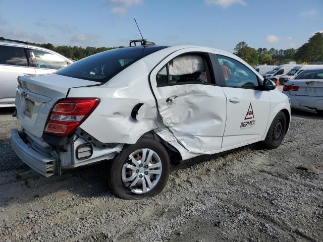 1G1JB5SH5J4104243 - 2018 CHEVROLET SONIC LS WHITE photo 3
