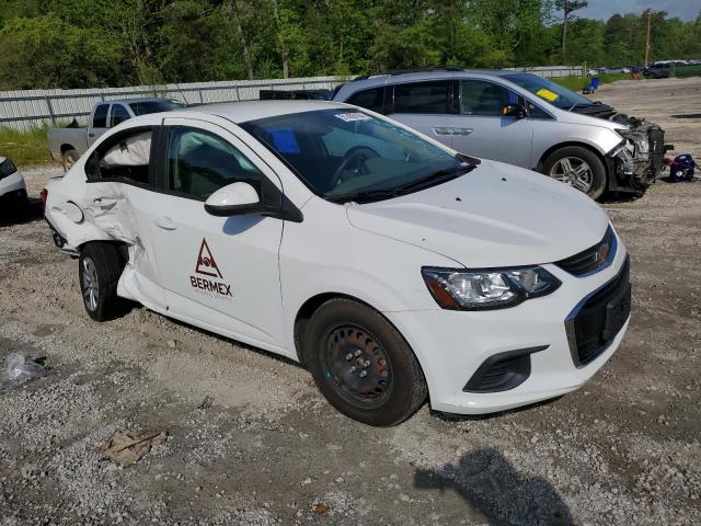 1G1JB5SH5J4104243 - 2018 CHEVROLET SONIC LS WHITE photo 4