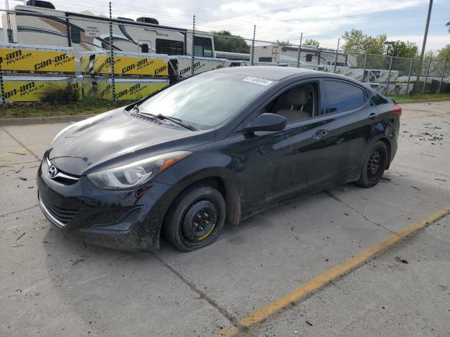 5NPDH4AE0GH776282 - 2016 HYUNDAI ELANTRA SE BLACK photo 1