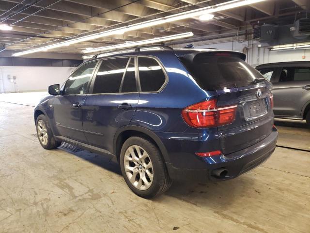 5UXZV4C57CL754814 - 2012 BMW X5 XDRIVE35I BLUE photo 2