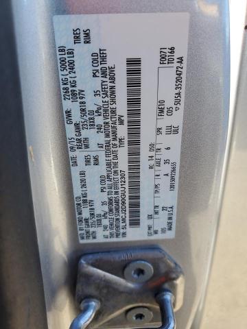 5LMCJ2D90GUJ12307 - 2016 LINCOLN MKC SELECT 银色 照片 13