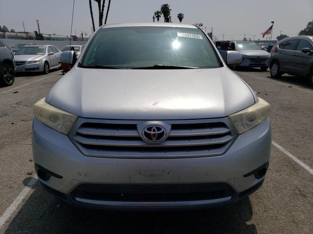 5TDBK3EHXBS081933 - 2011 TOYOTA HIGHLANDER BASE SILVER photo 5