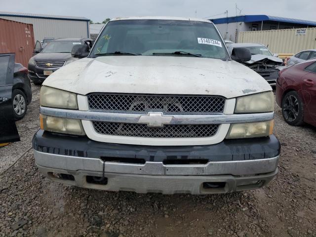 2GCEK19T531277139 - 2003 CHEVROLET SILVERADO K1500 WHITE photo 5