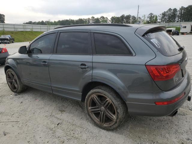 WA1DGAFE3ED020307 - 2014 AUDI Q7 PRESTIGE GRAY photo 2