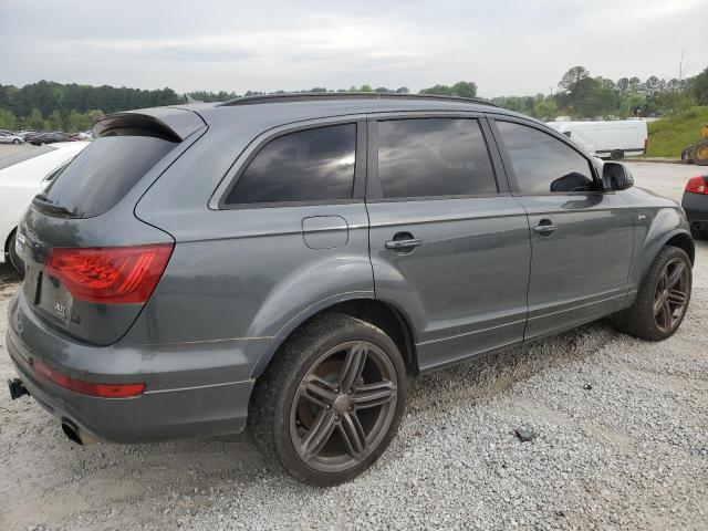 WA1DGAFE3ED020307 - 2014 AUDI Q7 PRESTIGE GRAY photo 3