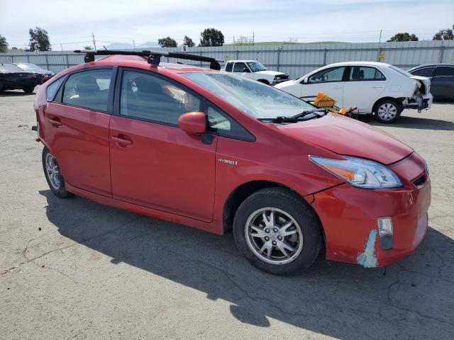 JTDKN3DU6A0115003 - 2010 TOYOTA PRIUS RED photo 4