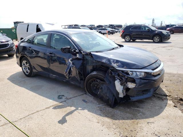 2HGFC2F52JH579474 - 2018 HONDA CIVIC LX GRAY photo 4