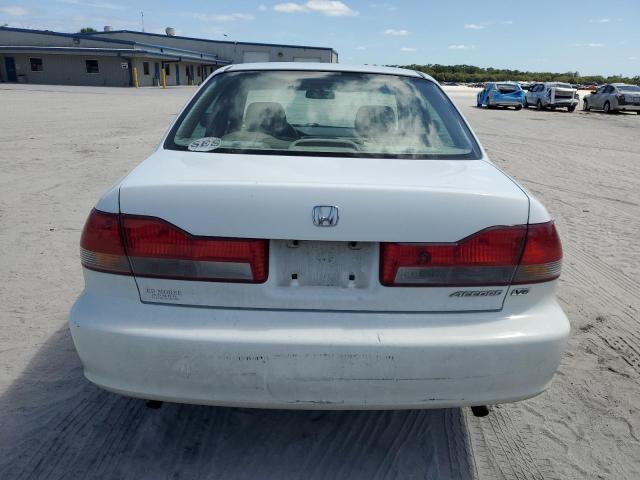 1HGCG16512A055220 - 2002 HONDA ACCORD EX WHITE photo 6