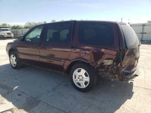 1GNDV23148D164267 - 2008 CHEVROLET UPLANDER LS 勃艮第红 照片 2