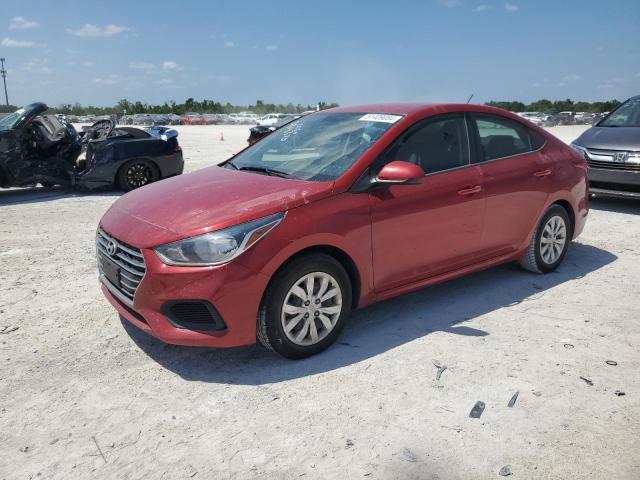 3KPC24A66ME131612 - 2021 HYUNDAI ACCENT SE RED photo 1