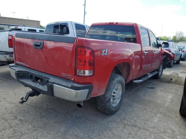 1GT4K0BG9AF152332 - 2010 GMC SIERRA K2500 SLE RED photo 3