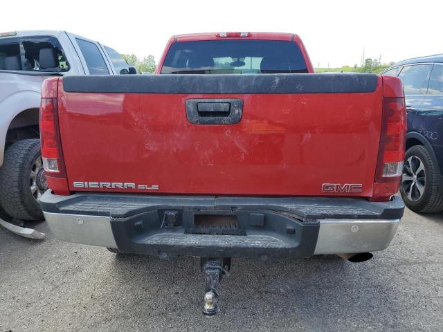 1GT4K0BG9AF152332 - 2010 GMC SIERRA K2500 SLE RED photo 6