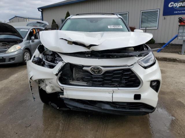 5TDHZRBH0MS124160 - 2021 TOYOTA HIGHLANDER XLE 白色 照片 5