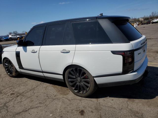 SALGV2EF2GA254184 - 2016 LAND ROVER RANGE ROVE AUTOBIOGRAPHY WHITE photo 2