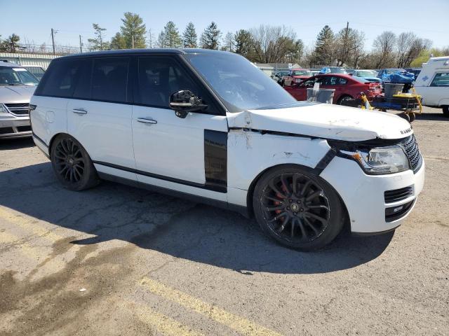 SALGV2EF2GA254184 - 2016 LAND ROVER RANGE ROVE AUTOBIOGRAPHY WHITE photo 4