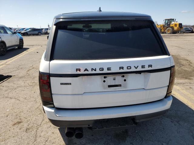 SALGV2EF2GA254184 - 2016 LAND ROVER RANGE ROVE AUTOBIOGRAPHY WHITE photo 6