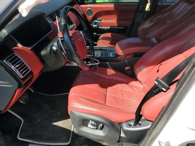 SALGV2EF2GA254184 - 2016 LAND ROVER RANGE ROVE AUTOBIOGRAPHY WHITE photo 7