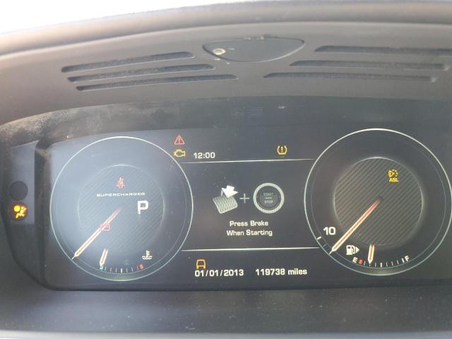 SALGV2EF2GA254184 - 2016 LAND ROVER RANGE ROVE AUTOBIOGRAPHY WHITE photo 9