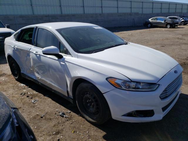 3FA6P0G7XER298708 - 2014 FORD FUSION S WHITE photo 4