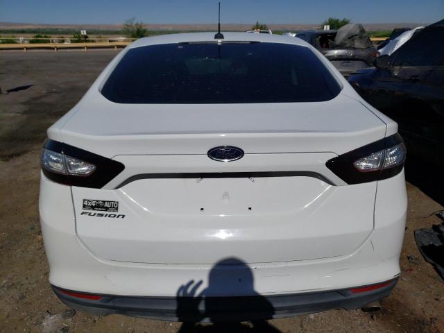 3FA6P0G7XER298708 - 2014 FORD FUSION S WHITE photo 6